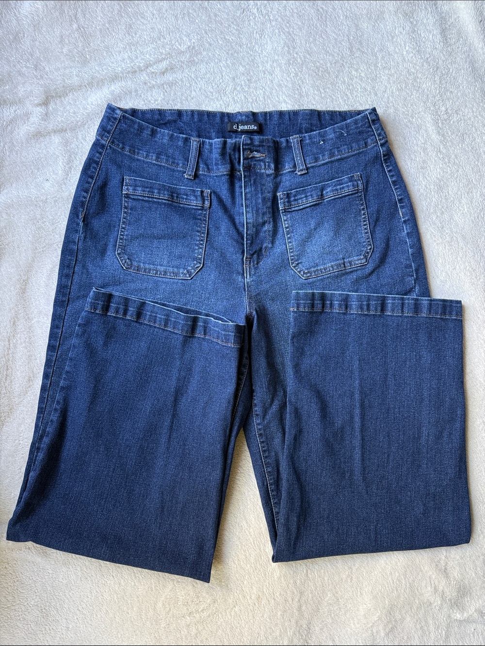 d. jeans Light Blue Straight Leg Women’s Jeans